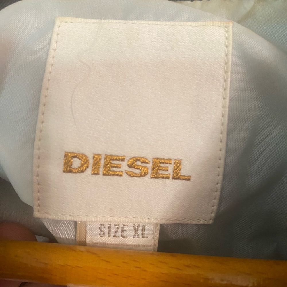 Diesel Shiny Black Jacket - Picture 4 of 6